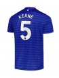 Everton Michael Keane #5 Replika Hemmakläder 2025-26 Kortärmad